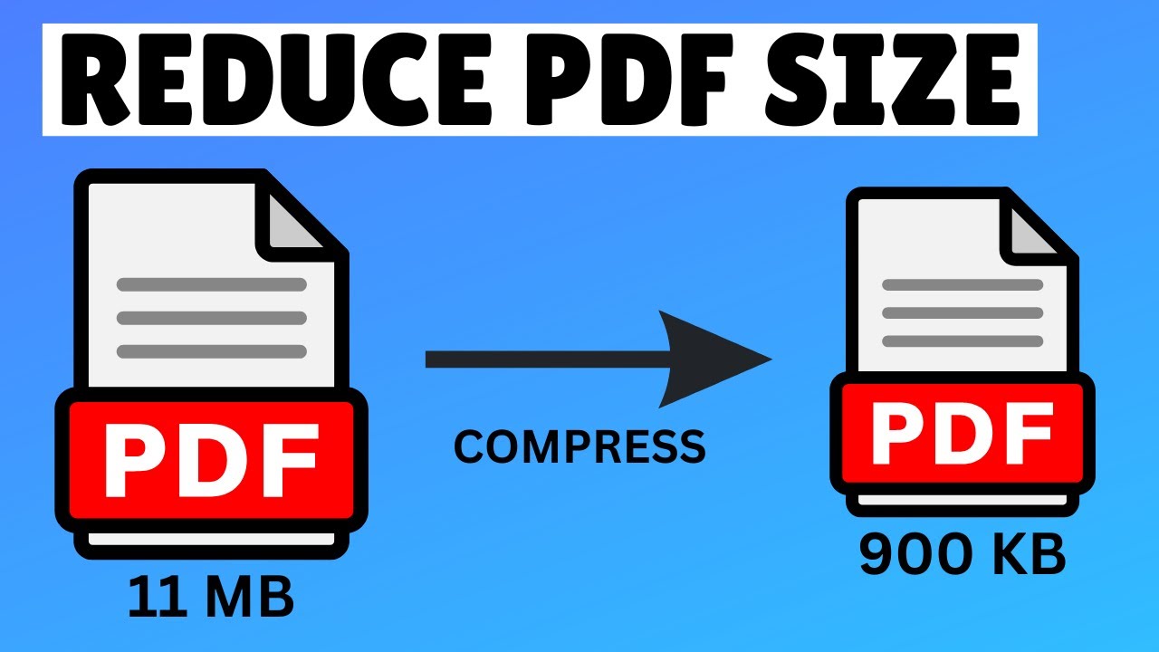 Как сжать размер PDF-файла | Уменьшить размер PDF-файла