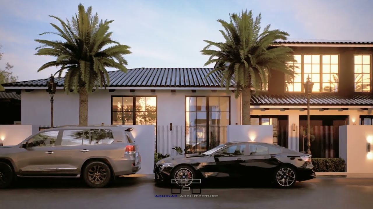 House Design 06 | Modern Mediterranean | 2-Storey