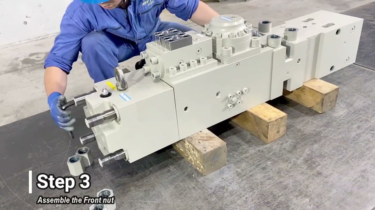 TOP205J maintenance video 4  Reassemble the Main body