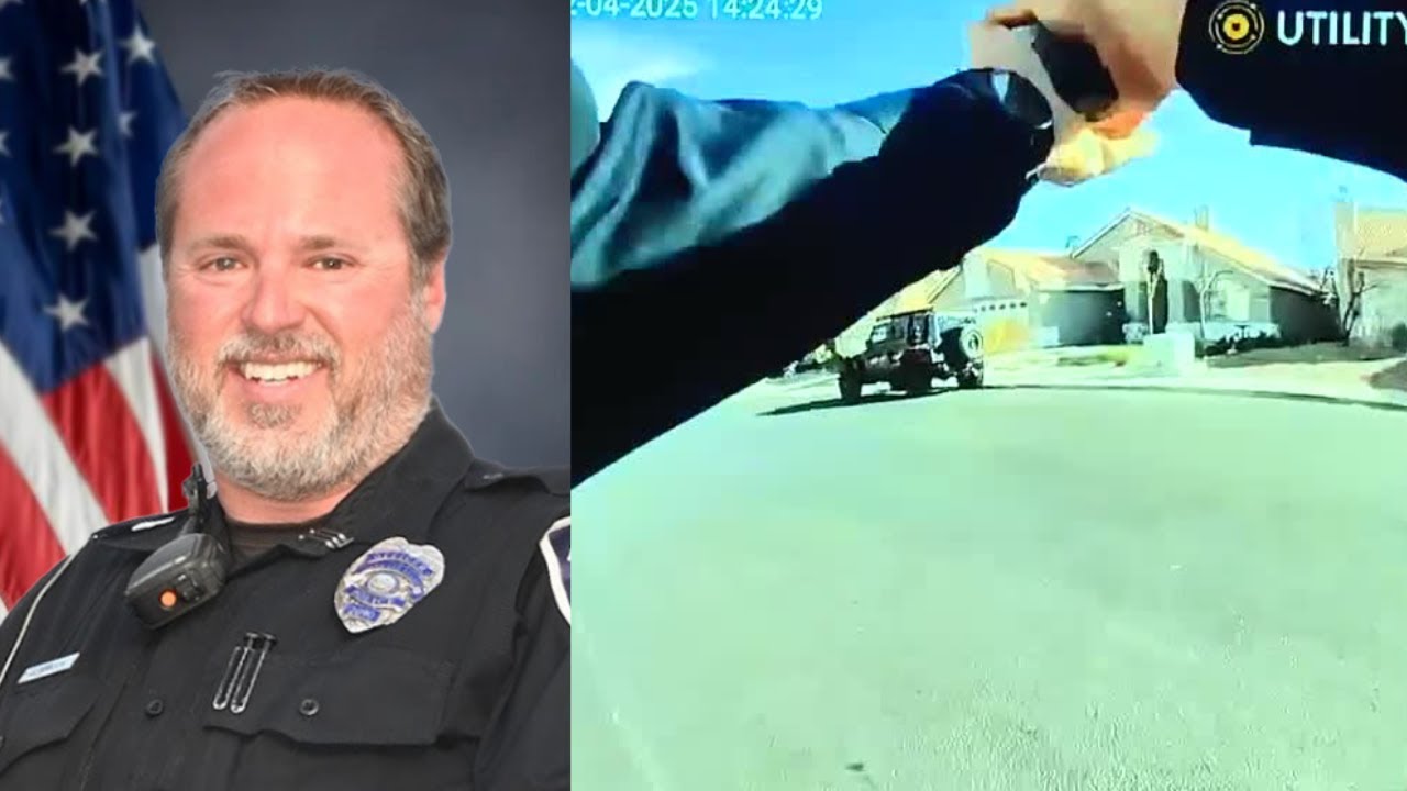 New bodycam video shows moments before NLVPD Officer Roscow was killed