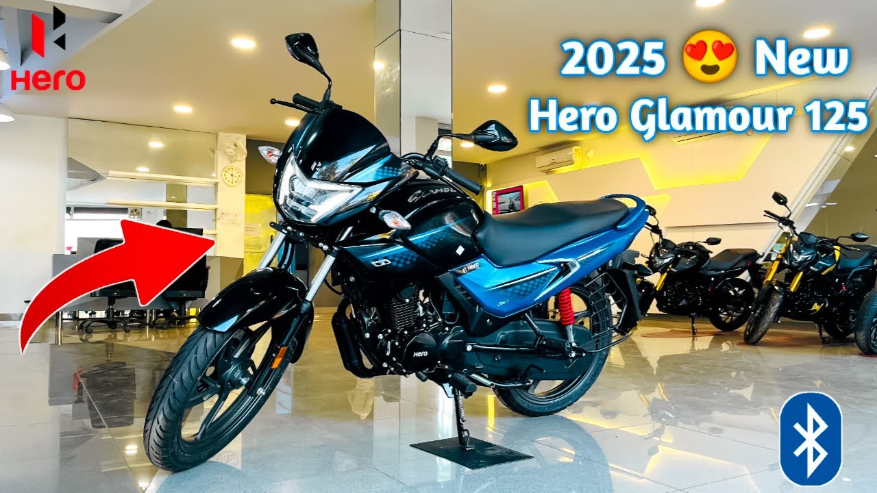 2025 😍 New Hero Glamour 125 Disc & LED Detailed Review | Price | Features | Mileage | Glamour 125￼￼￼