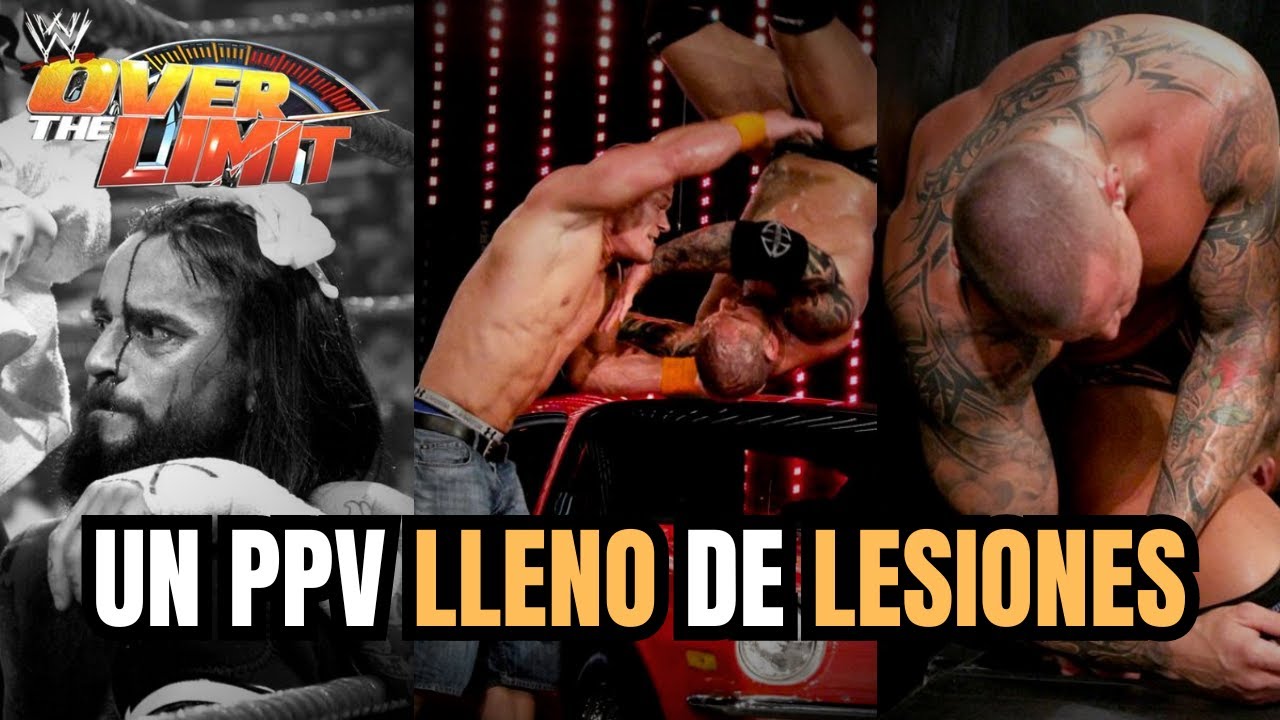 ¿El PPV MALDITO de WWE? OVER THE LIMIT 2010