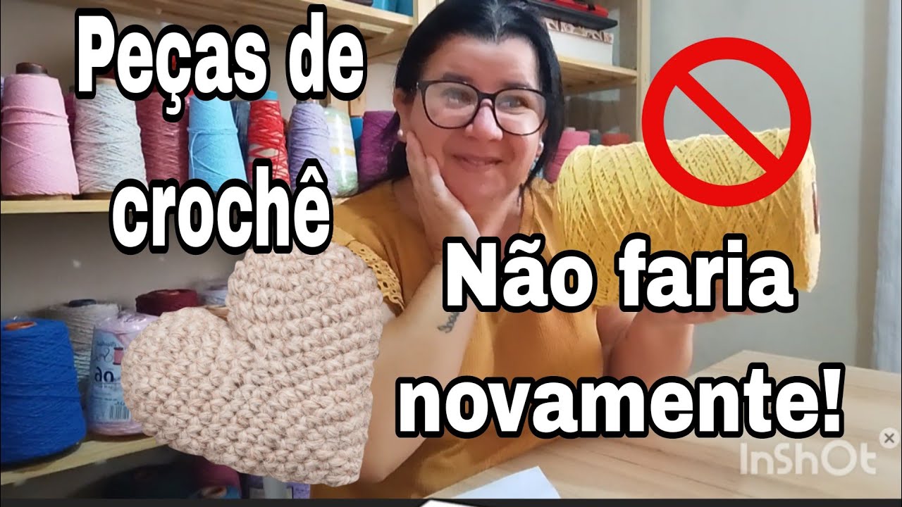 PEÇAS DE CROCHÊ QUE EU NÃO FARIA NOVAMENTE 🚫