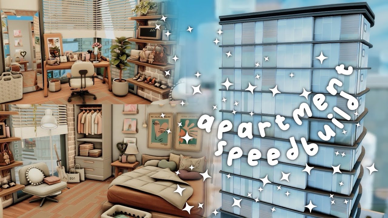 WIR RICHTEN DAS 1310 21 CHIC STREET APARTMENT EIN! | Sims 4 | Speedbuild | Deutsch