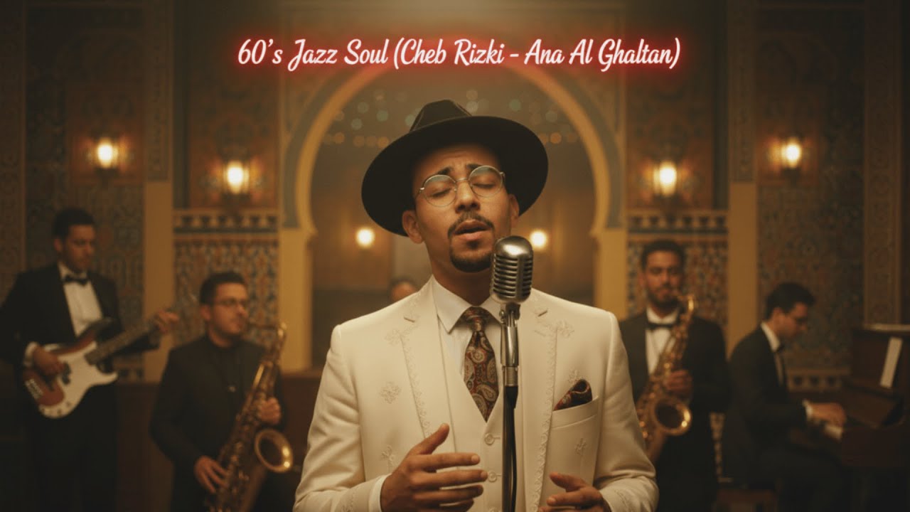 Cheb Rizki &ndash; Ana Al Ghaltan (60&rsquo;s Jazz Soul Cover) انا الغلطان
