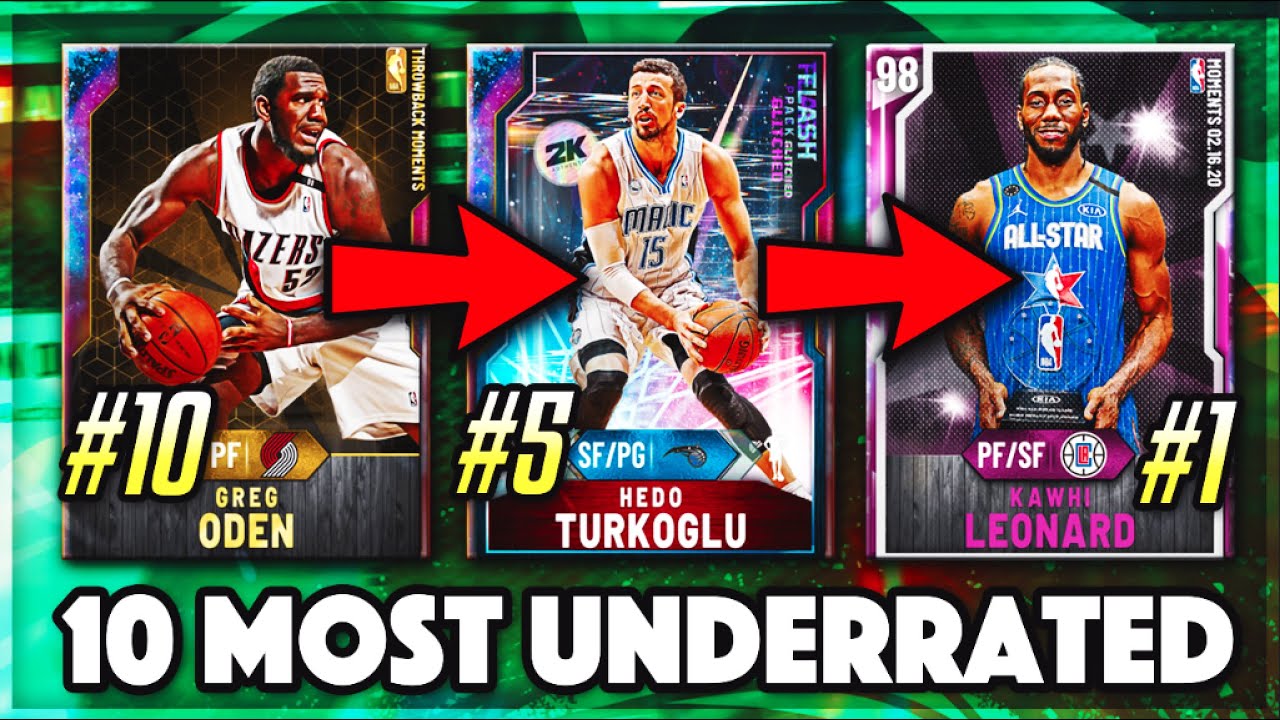 TOP 10 MOST UNDERRATED CARDS THAT YOU CAN BUY IN NBA 2K20 MyTEAM!!