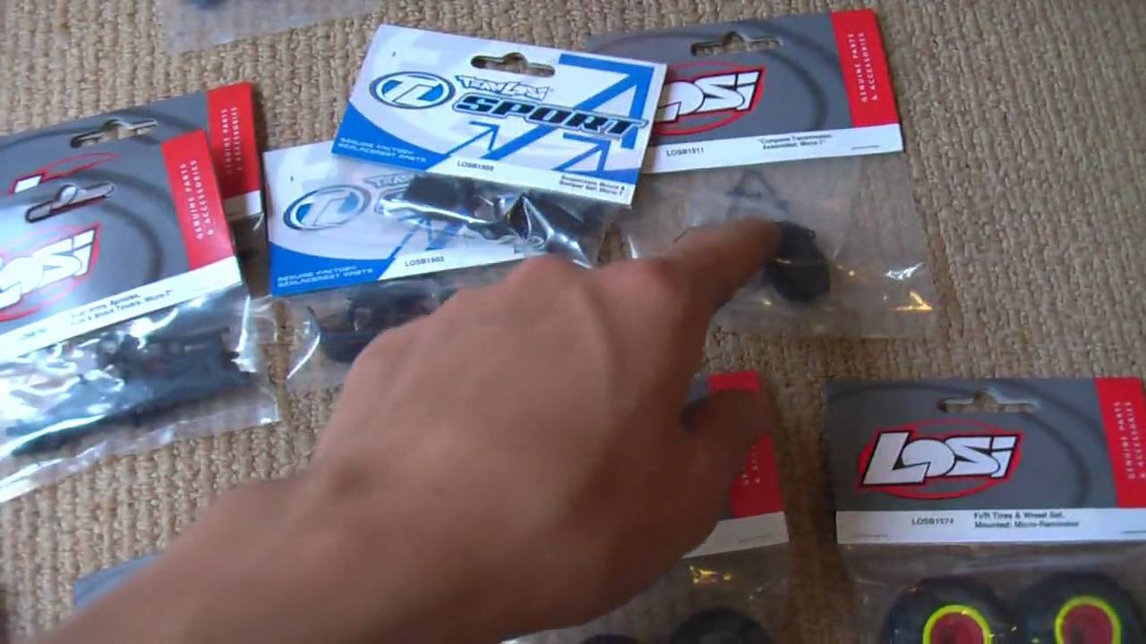 Building a Losi Micro-T from scratch - Getting the Parts
