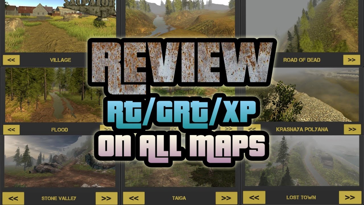 Review RT/GTR/XP on All maps RTHD 14.4 #aocgaming96 #rthd 