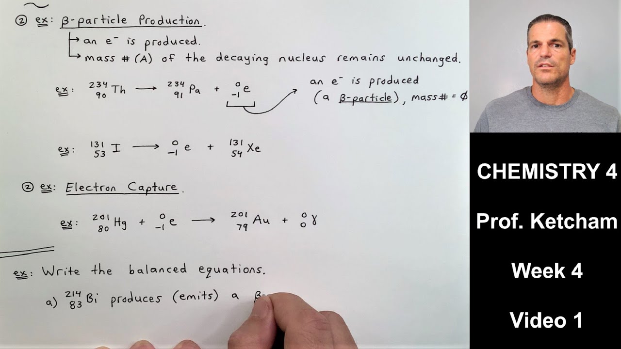 Chem4 - Week4 -  Video1
