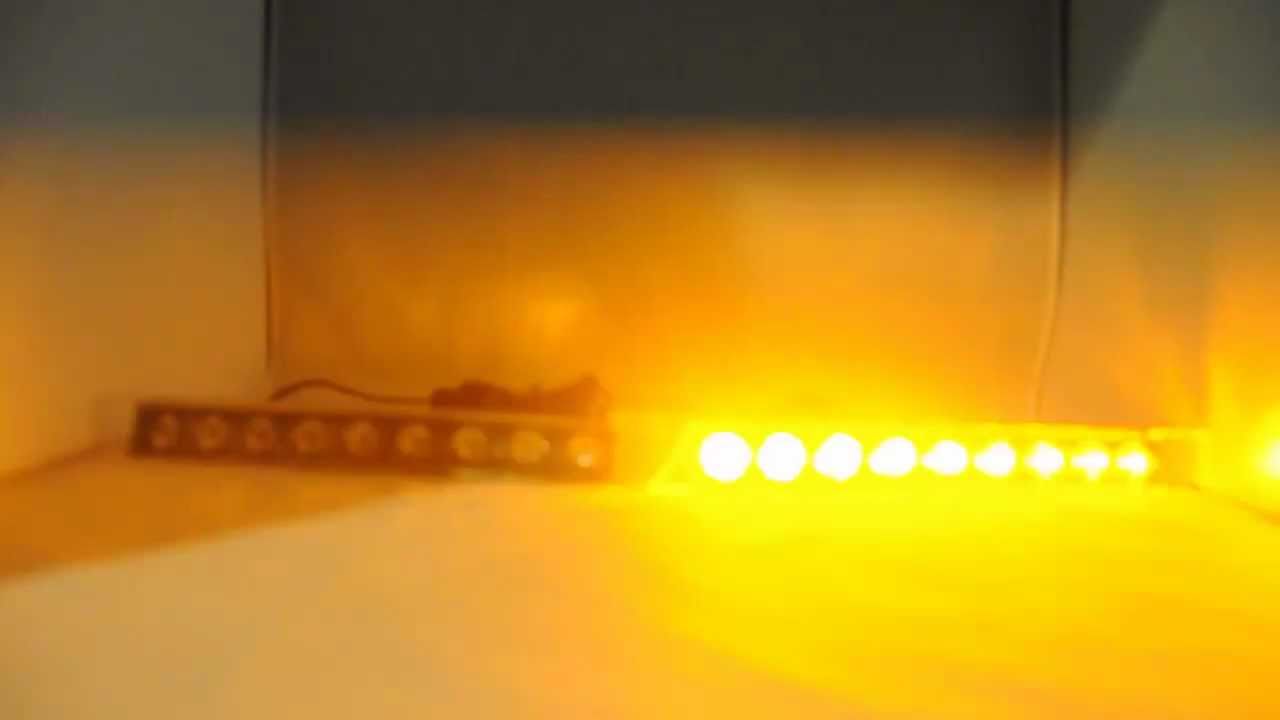 G9L-A AMBER LED GRILL LIGHT 12V 18W 3A