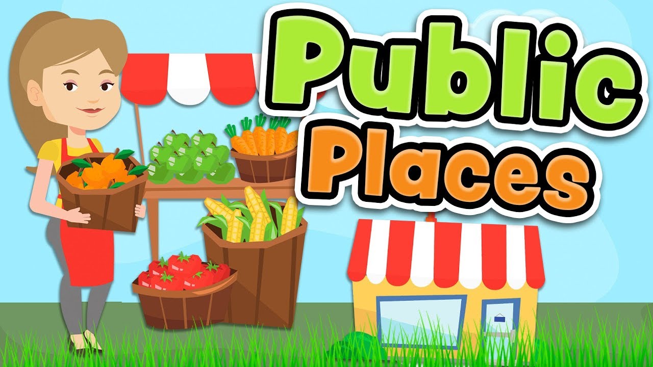 Public places in English - Shops and services vocabulary
