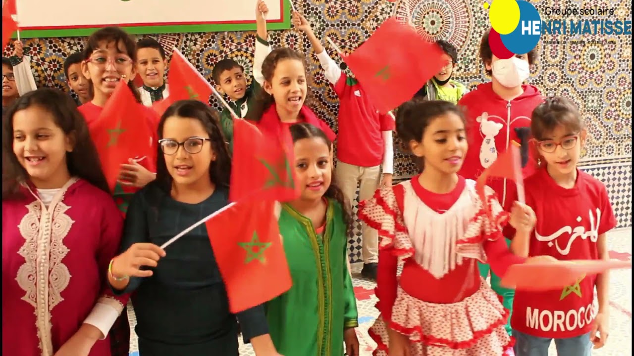 Marche verte 46ème anniversaire Groupe Scolaire HENRI MATISSE