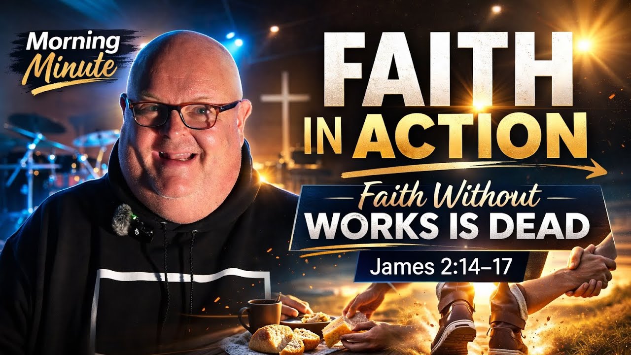 Morning Minute – Being the Hands & Feet of Jesus | Scripture James 2:14-17