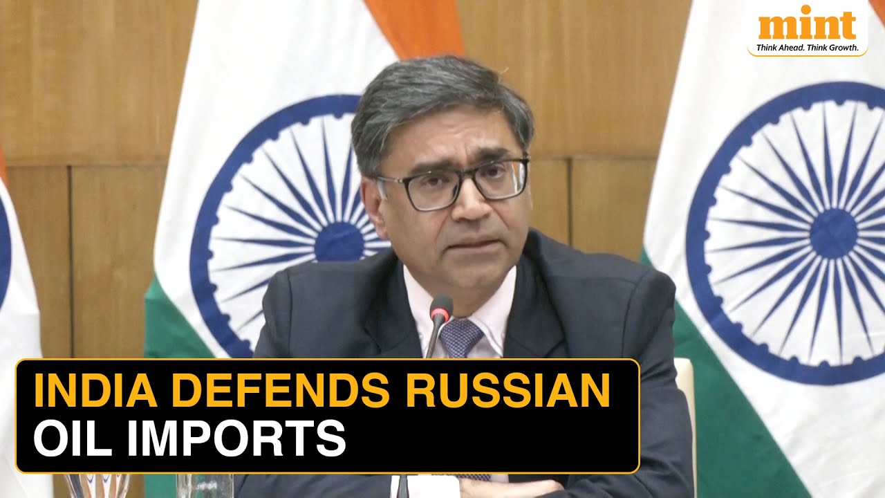 India Pushes Back On Trump Claim, Says Energy Choices Guided By Price, Supply And National Interest