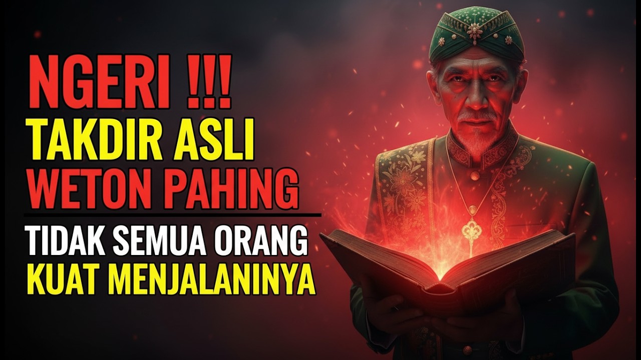 WETON PAHING INI TAKDIR ASLIMU!! Banyak yang tidak kuat menjalaninya, simak baik baik