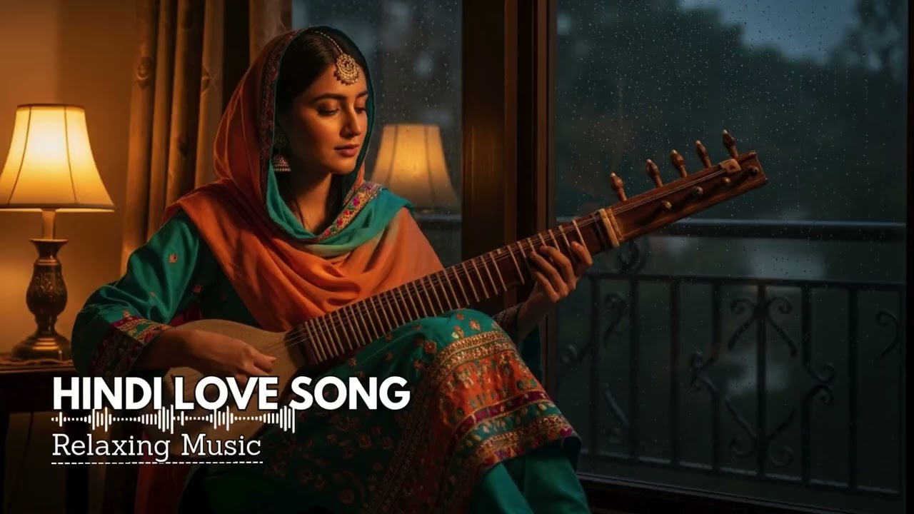 Monsoon Rainy Hindi Love Music 🌧️ | Night Relax