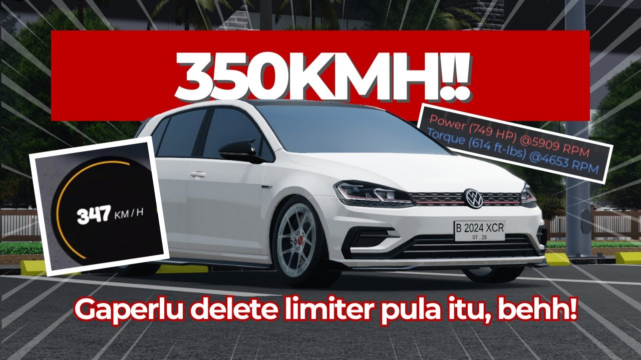 350KM/H SPEED LIMITER GA DILEPAS! HARGANYA CUMA 600JT! - VW Golf R - CDID V1.9