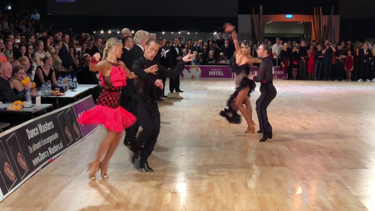 Dutch Open Assen 2017 Professional Latin Final Samba Dorin Marina, Nino Andra, Ricardo Yulia, Kirill