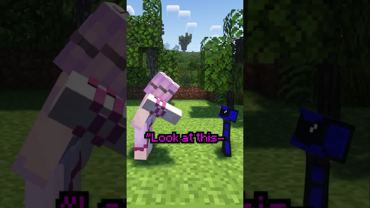 Minecraft, But anything you touch you ABSORB...