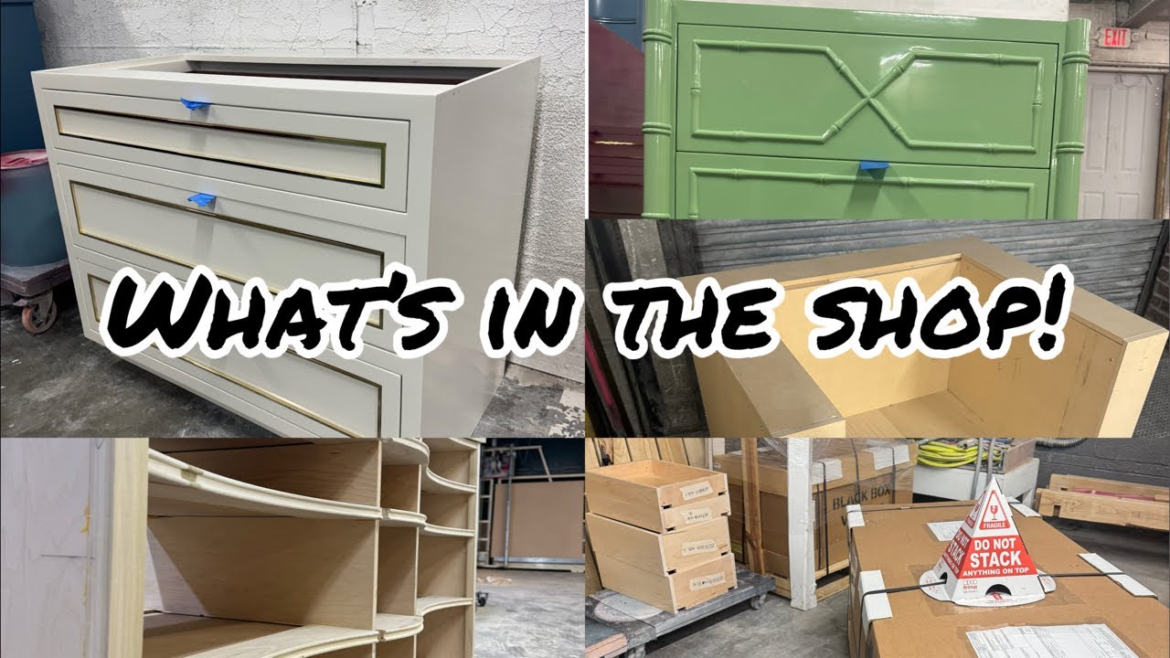 What’s in the woodshop!