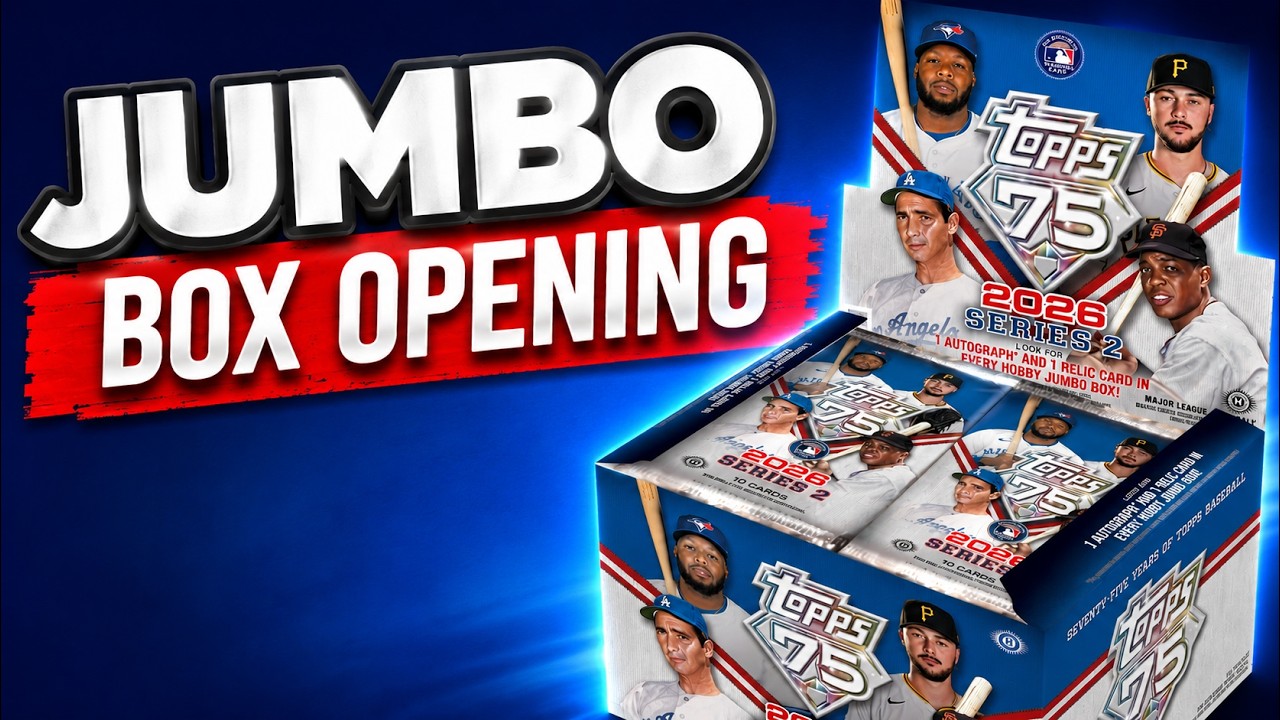 Я открыл Jumbo-бокс Topps Series 2!