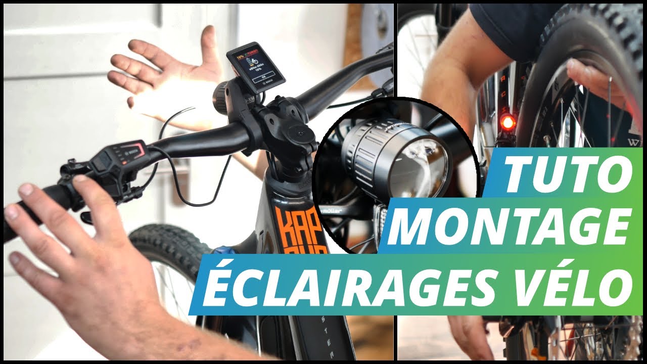 Comment monter un éclairage vélo ! | EBIKE24 fr