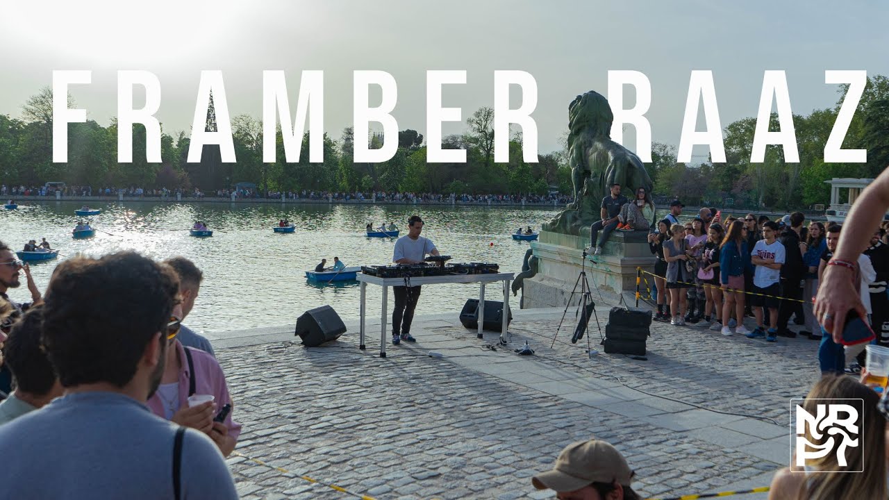 Framber Raaz live Set @ EL RETIRO PARK / Madrid Spain.