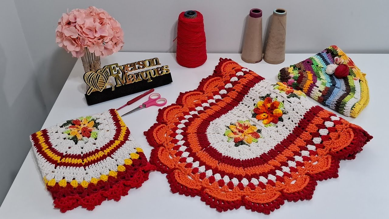 📢 APROVEITANDO TODAS AS MINHAS SOBRINHAS NESSA PRODUÇÃO MARAVILHOSA. 🥰 TONS DE LARANJA E VERMELHO.❤️