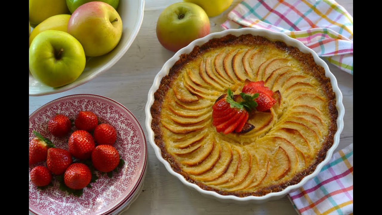 Tarta fácil de manzana. Receta