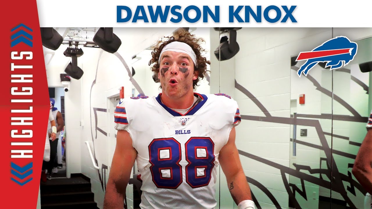 Buffalo Bills Dawson Knox Rookie Season Highlights!