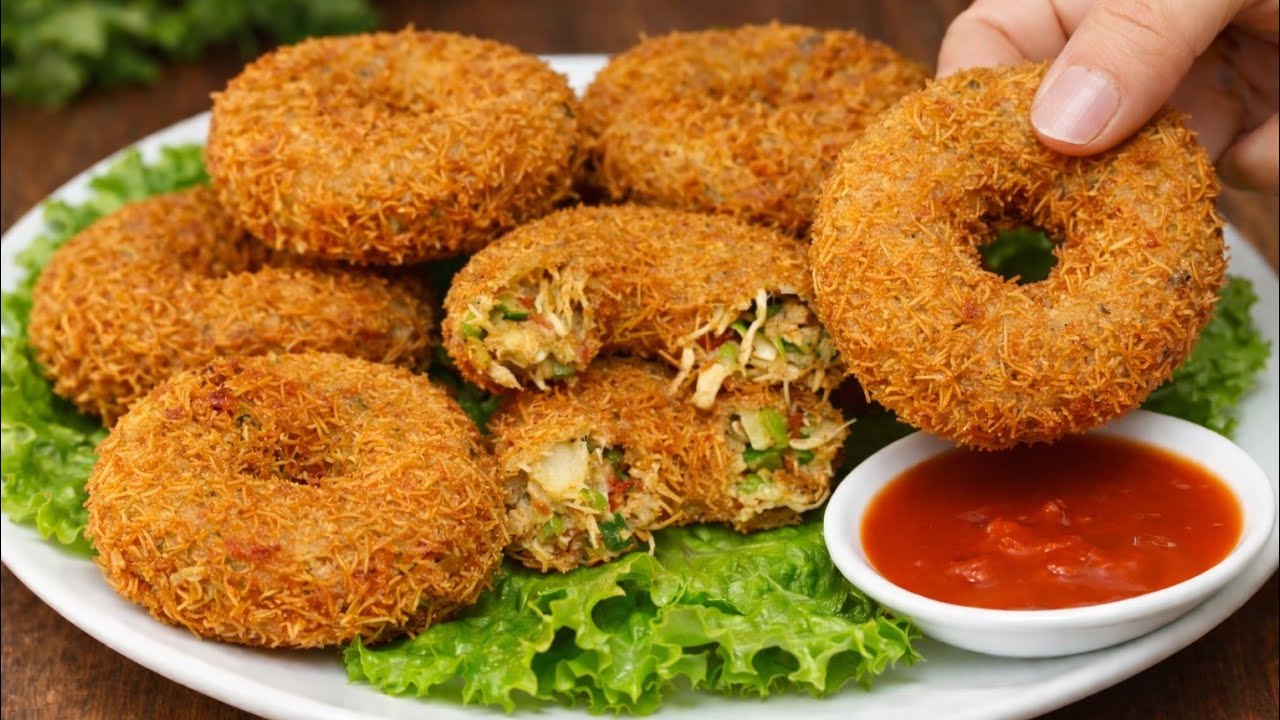 इफ्तारी के लिये क्रिस्पी रशियन डोनट की रेसिपीIftar Special Russian Donuts | Ramzan Recipes 2026