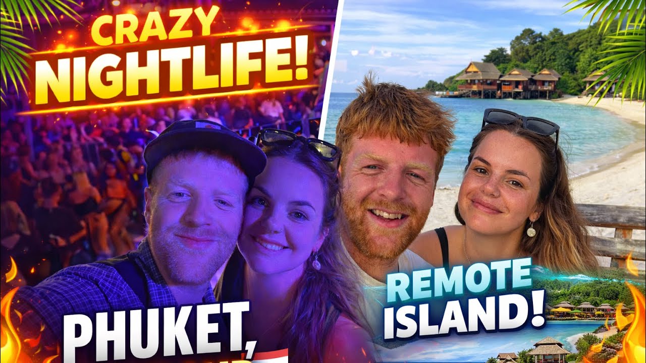 EXPLORING THAILANDS NIGHTLIFE🍻 AND PHUCKETS REMOTE ISLAND RESORT🏝️ TRAVEL VLOGS: 8