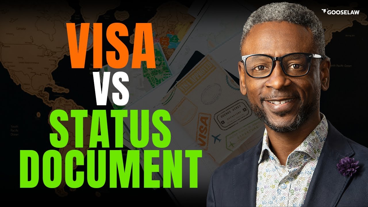 Visa vs. Status Document
