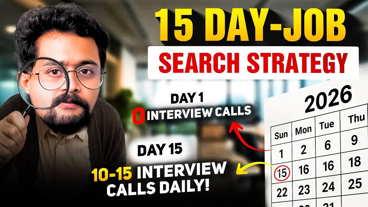 5 Simple Steps to get more Interview Calls in 2026 (15 days Proven Formula)