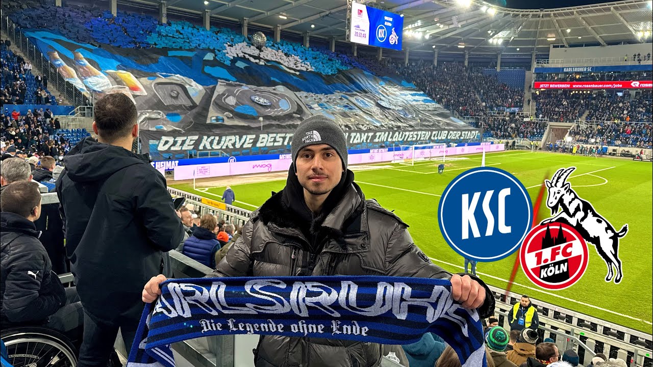 Traditionsduell🔥 DAS GEHT AB! | KARLSRUHER SC vs 1.FC KÖLN | Stadionvlog
