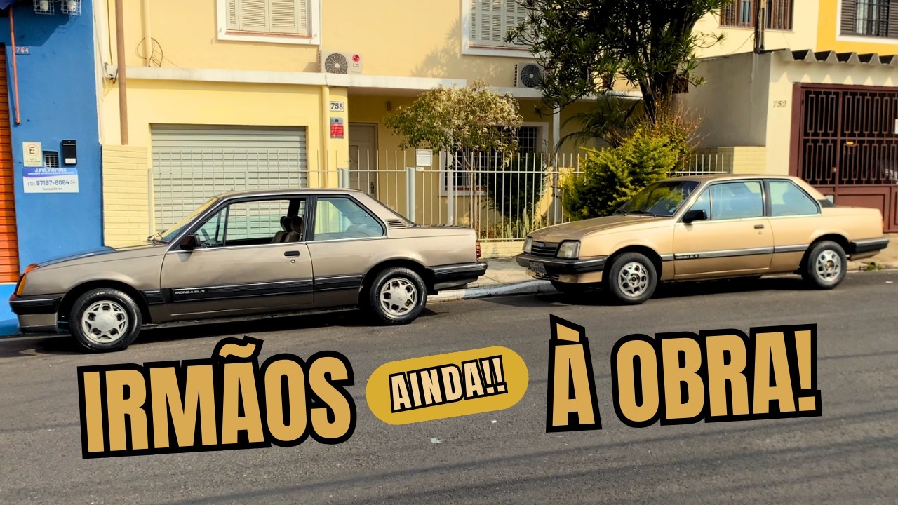 Monza 1987 e 1989: irm&atilde;os de &eacute;poca! 🚘✨