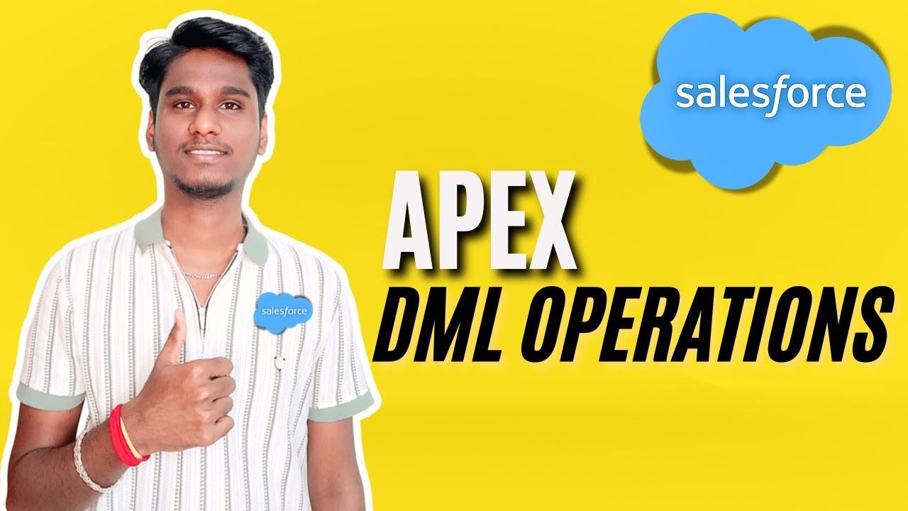 Описание операций DML в Salesforce Apex: вставка, обновление, удаление и обновление данных.
