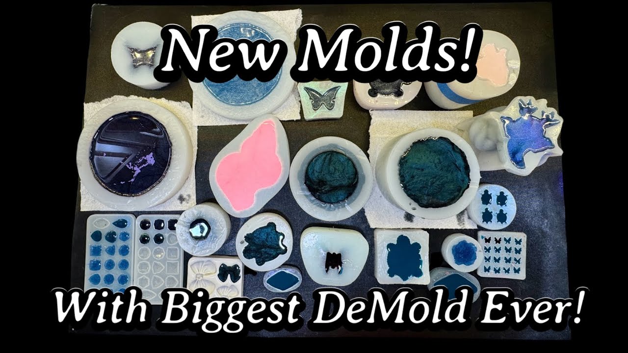 #886 New Molds Today With The Biggest DeMold Ever!