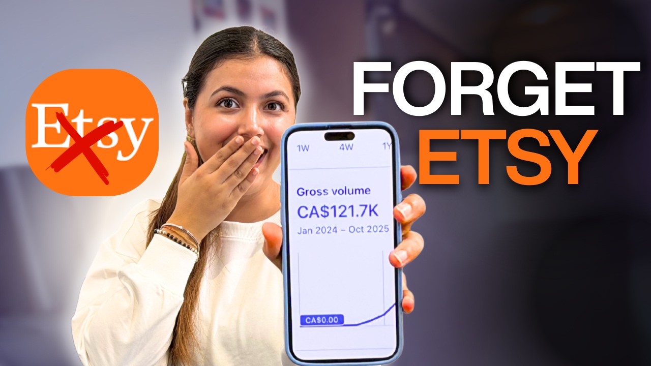 Forget ETSY - I made $11K with these 2 platforms