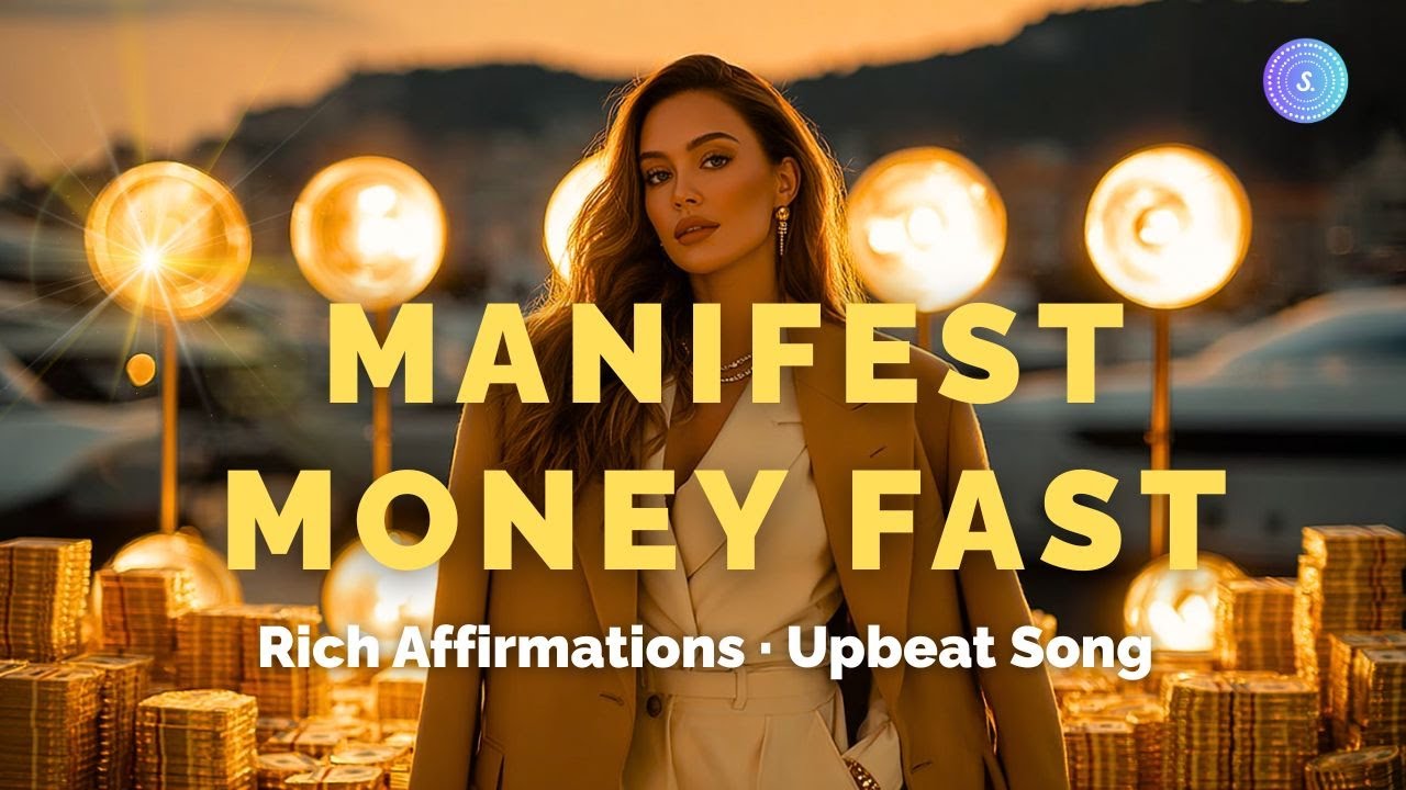 MONEY RICH Affirmation Song🎵Manifest Money Fast🎵manifestation songs,money loves me,i am rich
