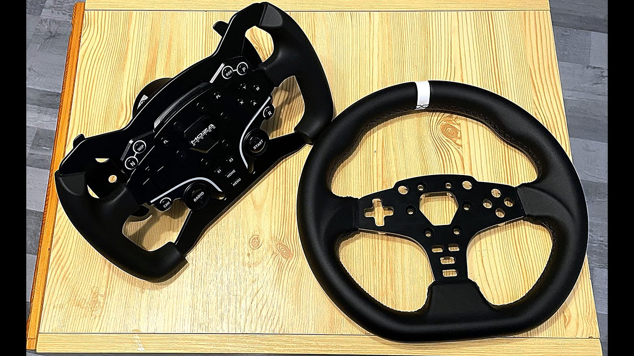 Moza ES Steering Wheel Formula Mod Install