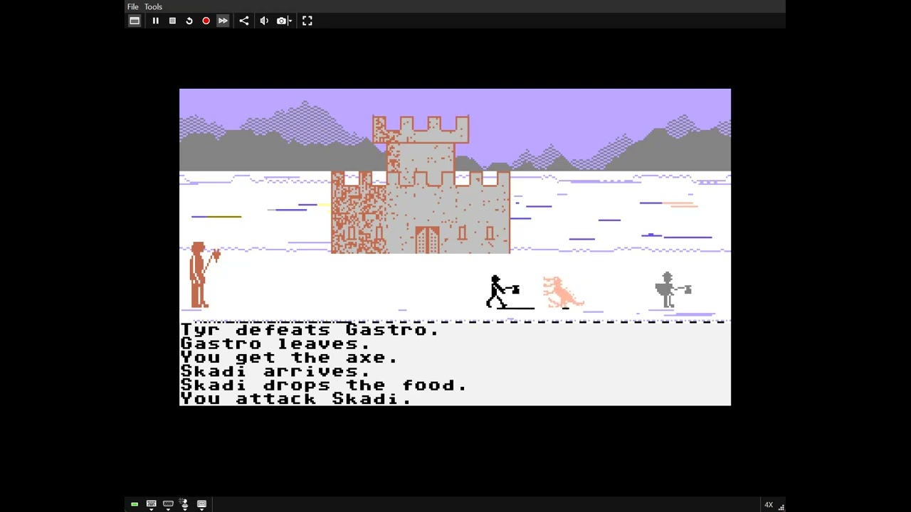 Valhalla (C64) Gameplay