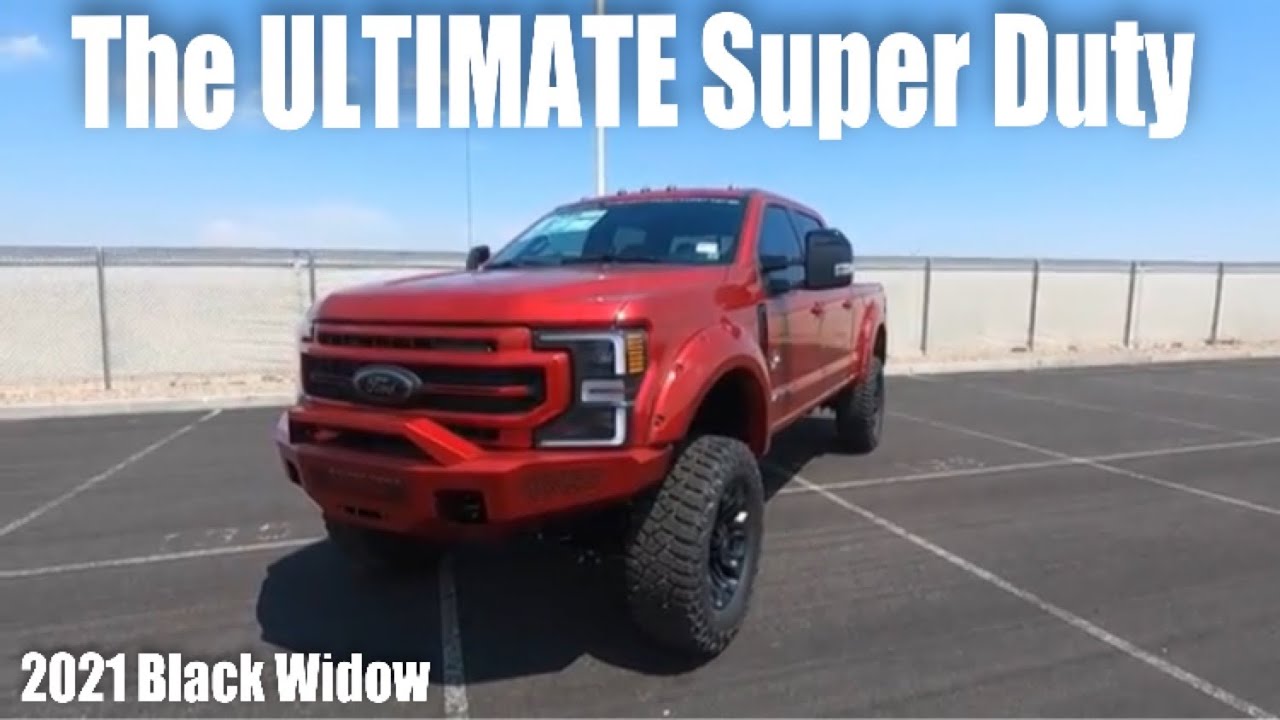 2021 Ford F-250 Black Widow Review + Drive!
