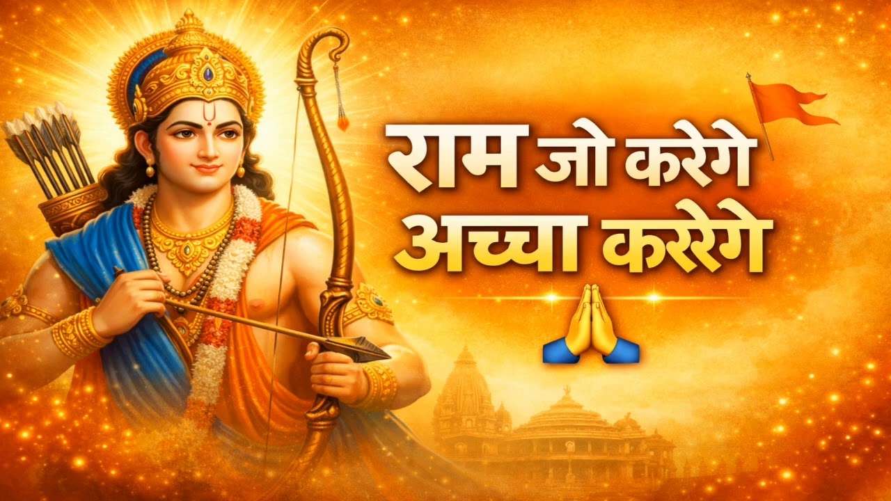 राम जो करेंगे अच्छा करेंगे | New Ram Bhajan | Bhakti Song