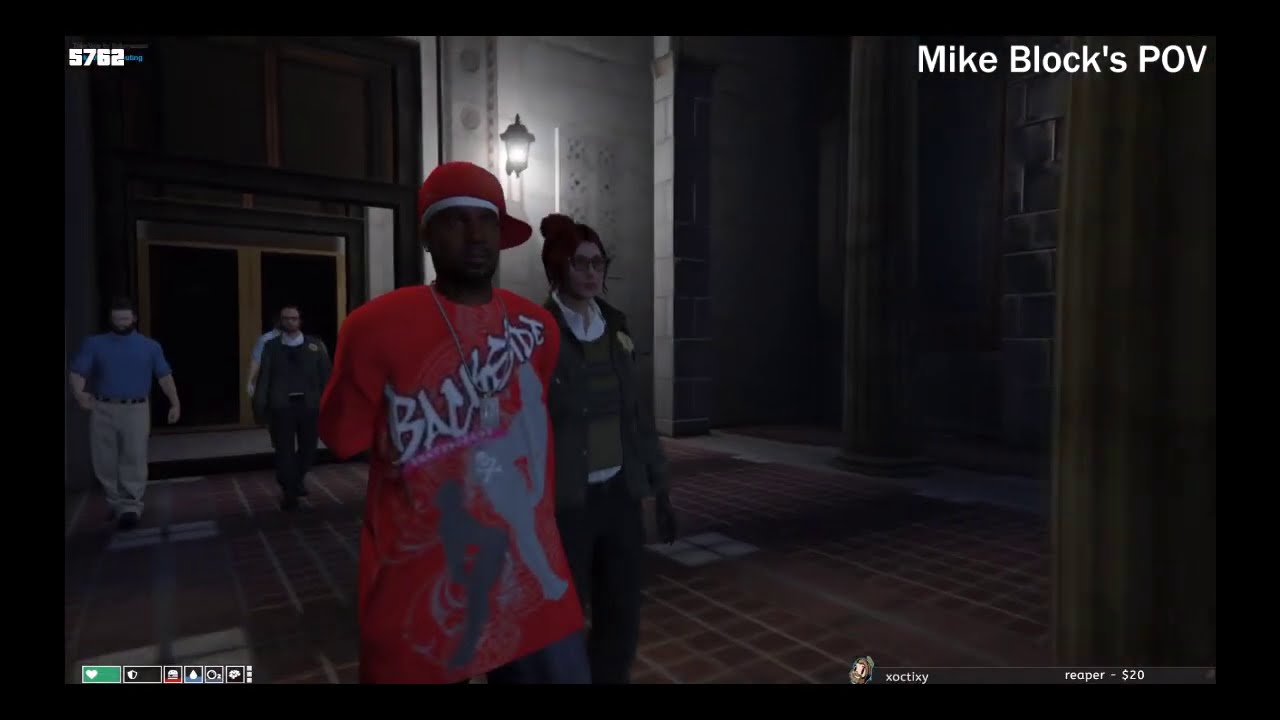 Chang Gang mag dump cops at the court house to save Mike Block(All POV)