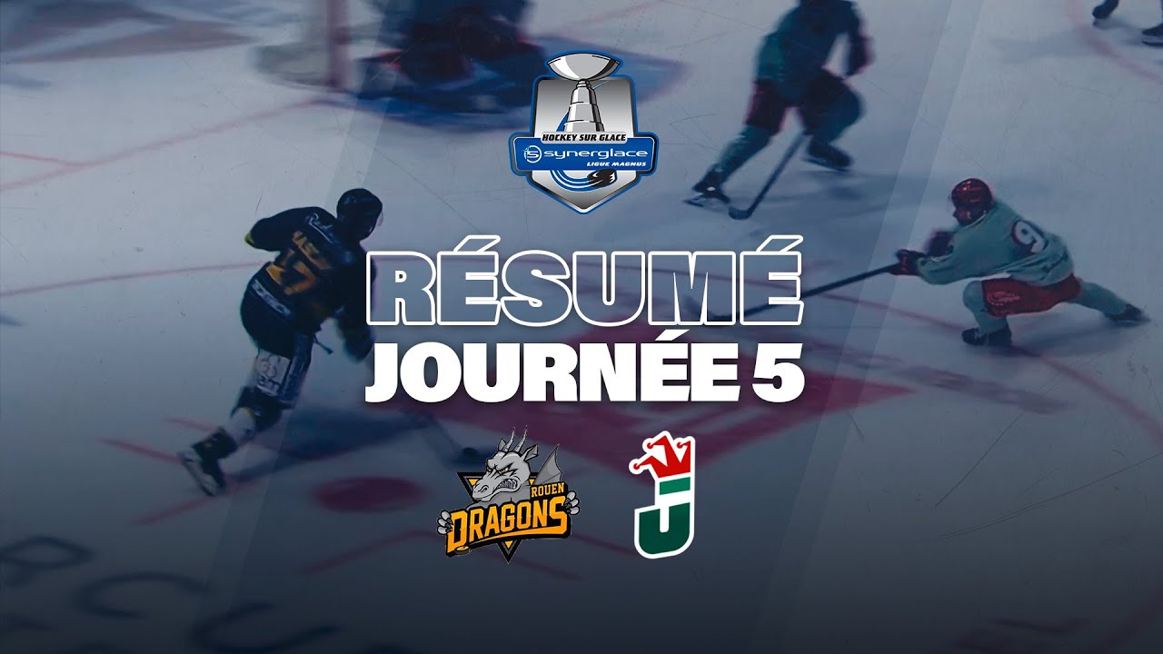 🏒 J5 ROUEN - CERGY (5-1) : le résumé !