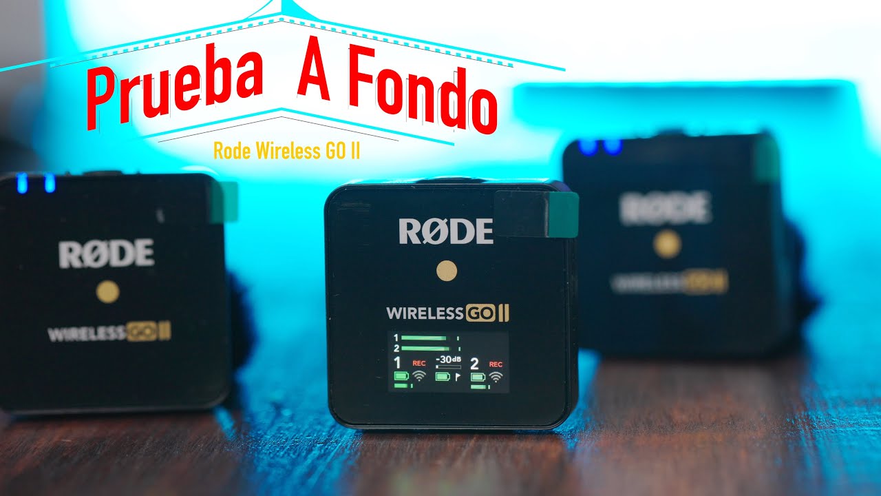 👉 🎙 Rode Wireless GO II  👉 A FONDO 👉 Audio FACIL para tus VIDEOS 📹 en ESPAÑOL 😊