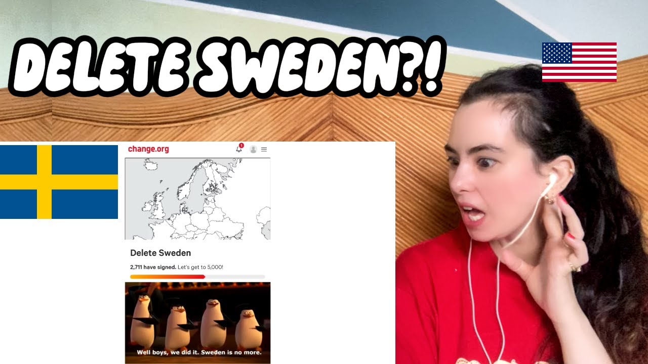 American Girl Reacts to SWEDEN MEMES!