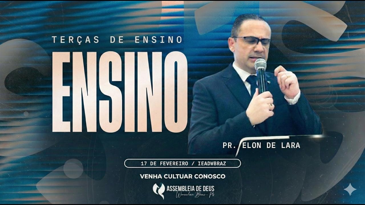CULTO DE ENSINO // 17-02-2026 // PR ELON DE LARA