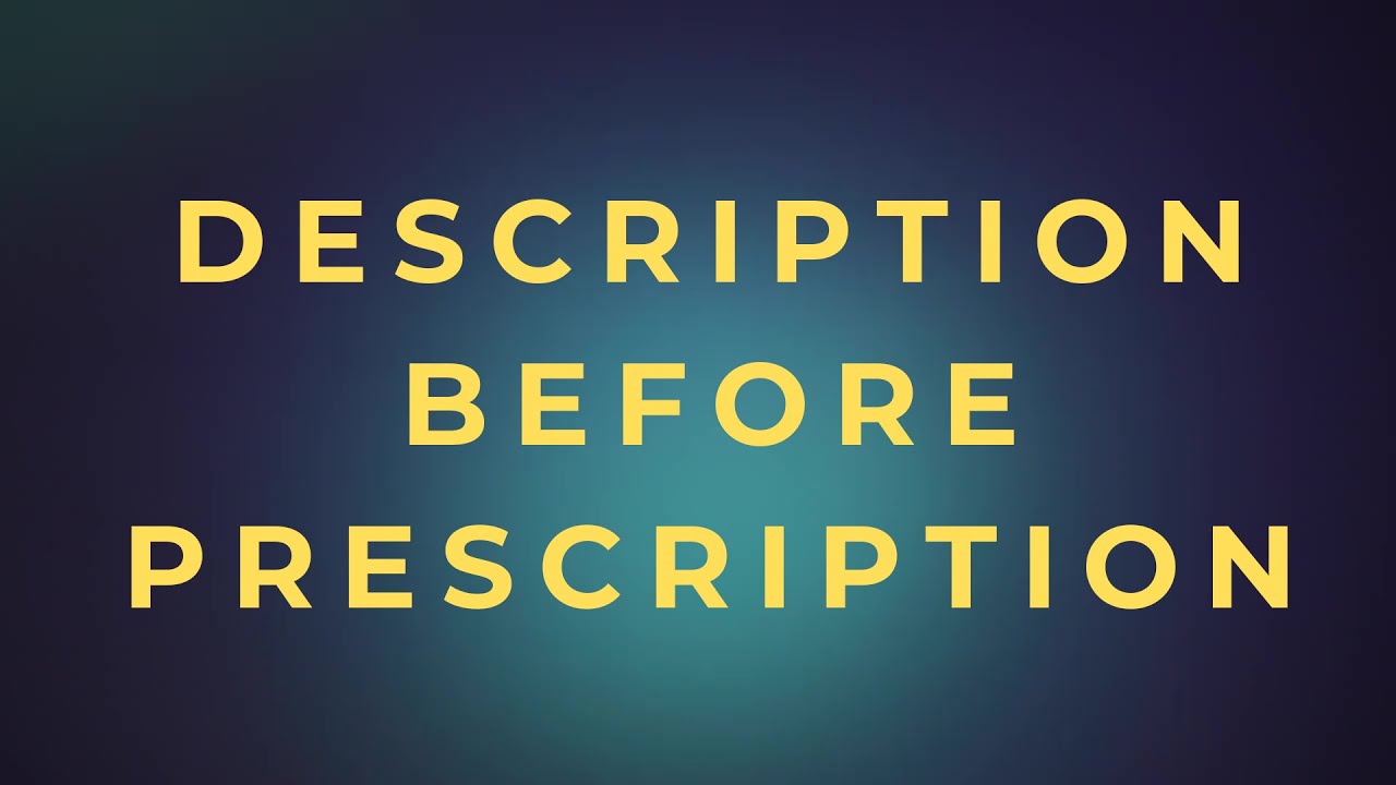 [Description Before Prescription] – The Kingdom of Love | A Daily Devotional